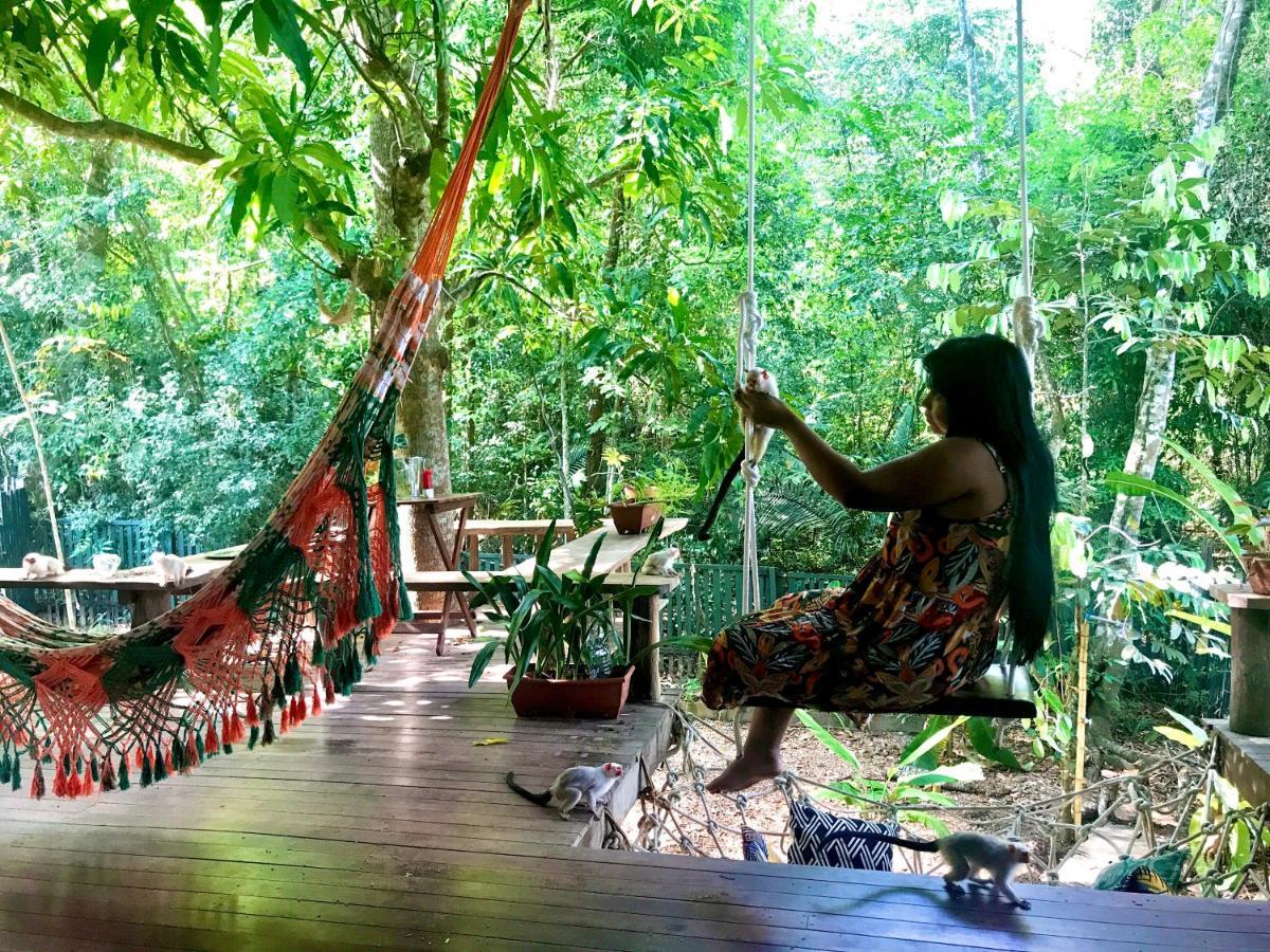 CASA DA ARVORE, sonho na Amazônia, 50m da praia Alter do Chão Exterior foto